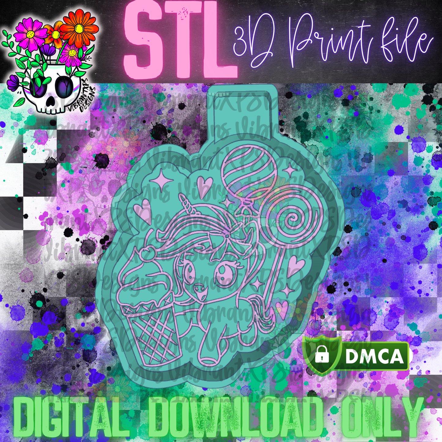 Pony Party Mold Maker STL File