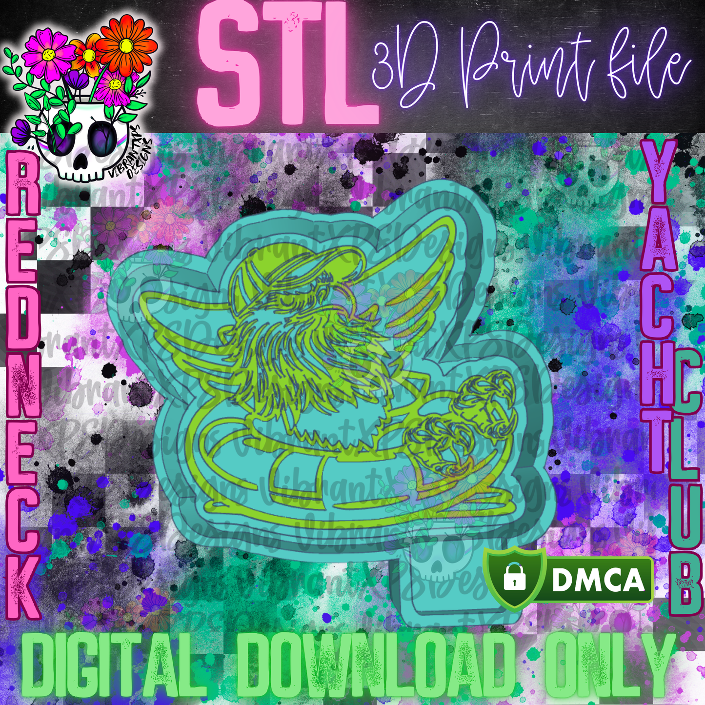 RAYC Eagle Mold Maker STL File