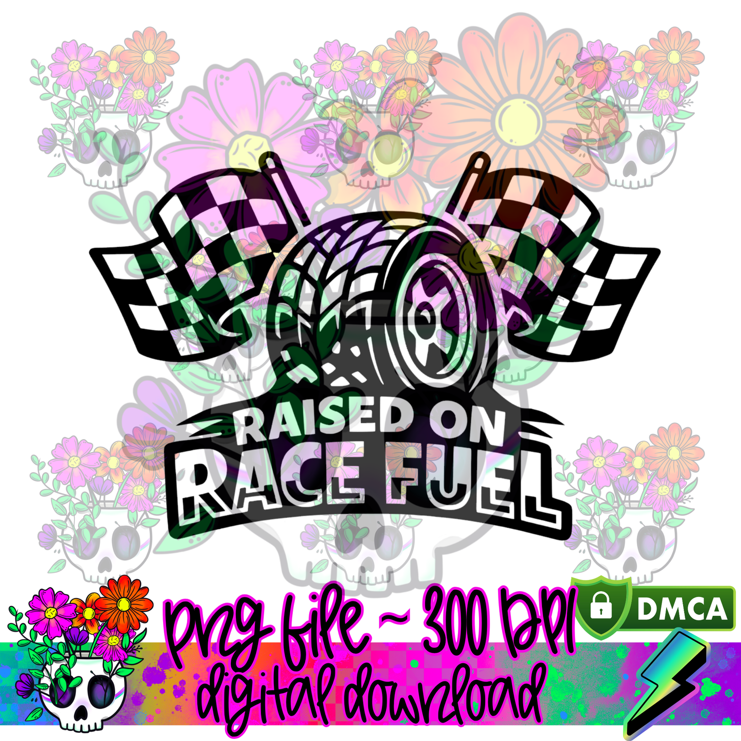 Raised on Race Fuel - PNG