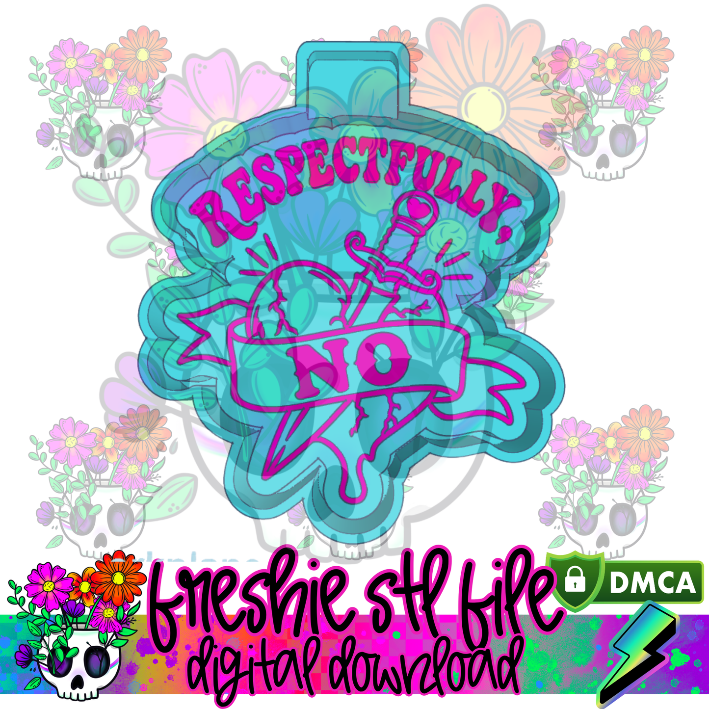 Respectfully No Mold Maker STL File