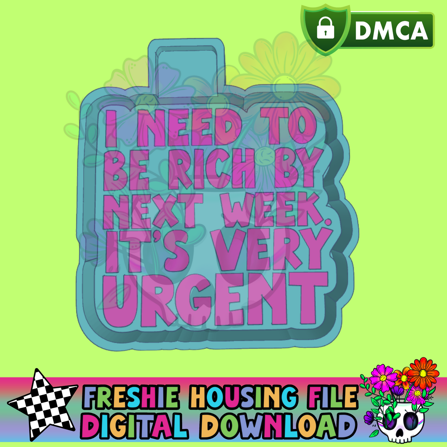 Rich By Next Week Mold Maker STL File