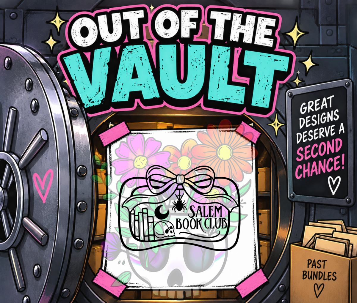 Out of the Vault - Bookish Frame Salem Book Club