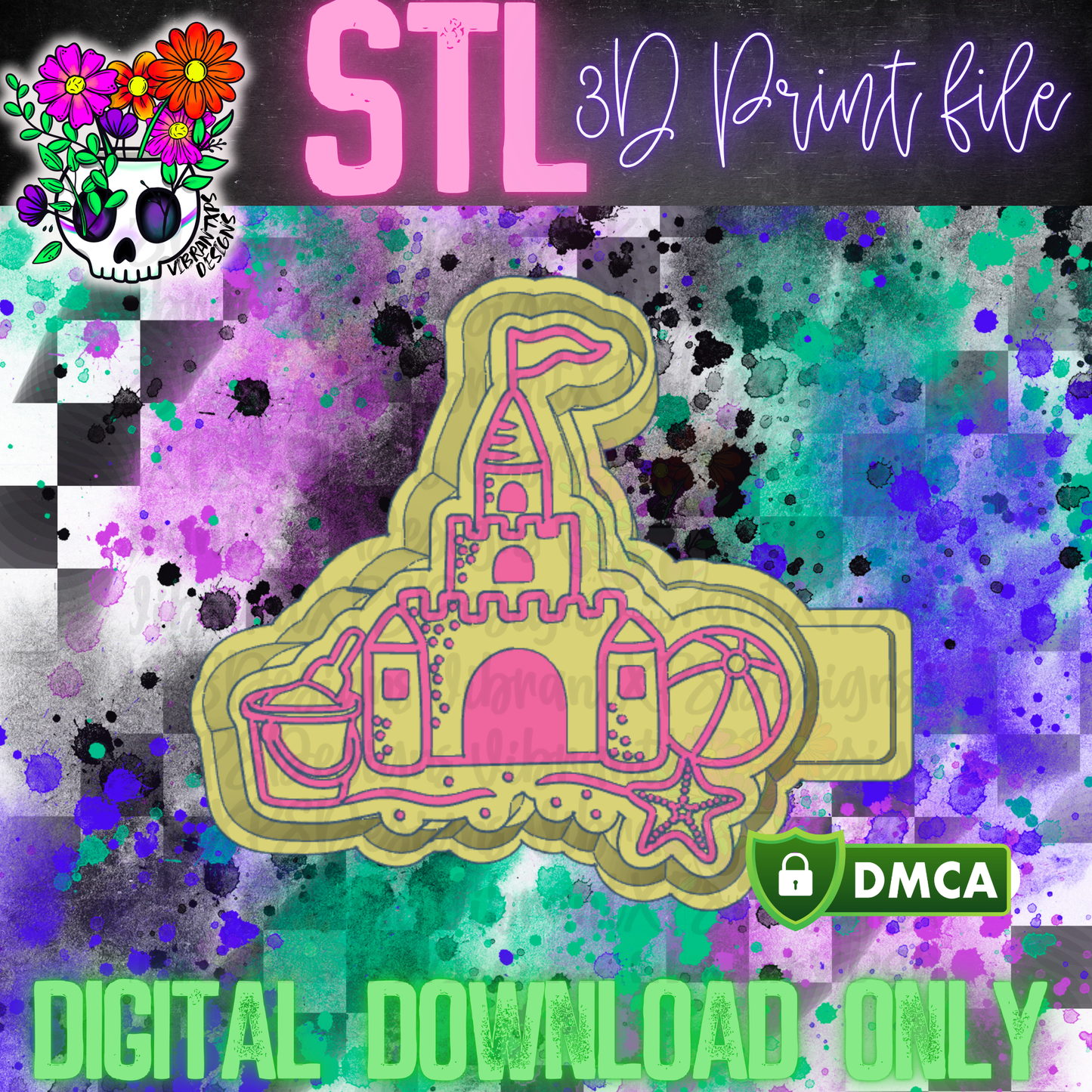 Sandy Day Mold Maker STL File