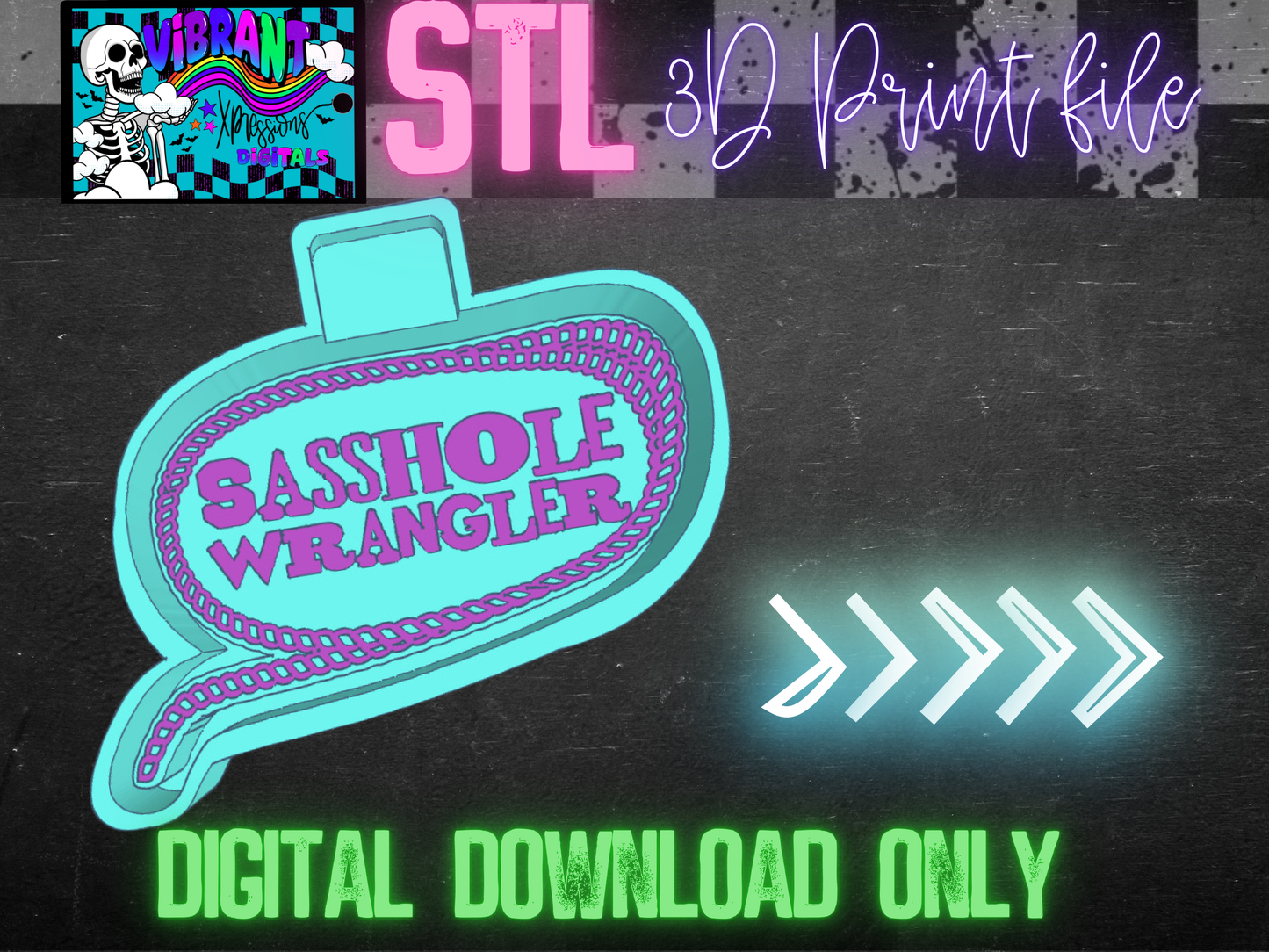 Sasshole Wrangler Mold Maker STL File