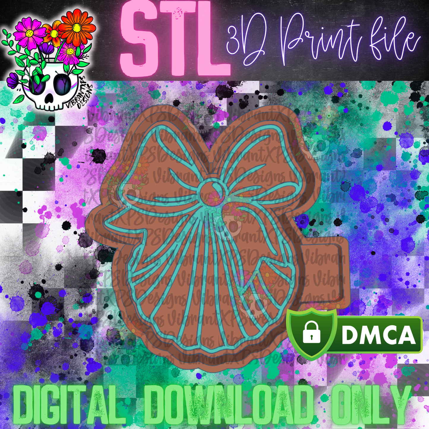 Shell Bow Mold Maker STL File