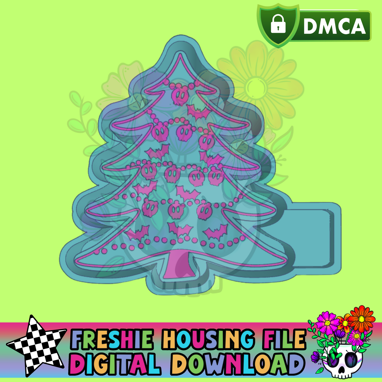 Skull Tree Mold Maker STL File