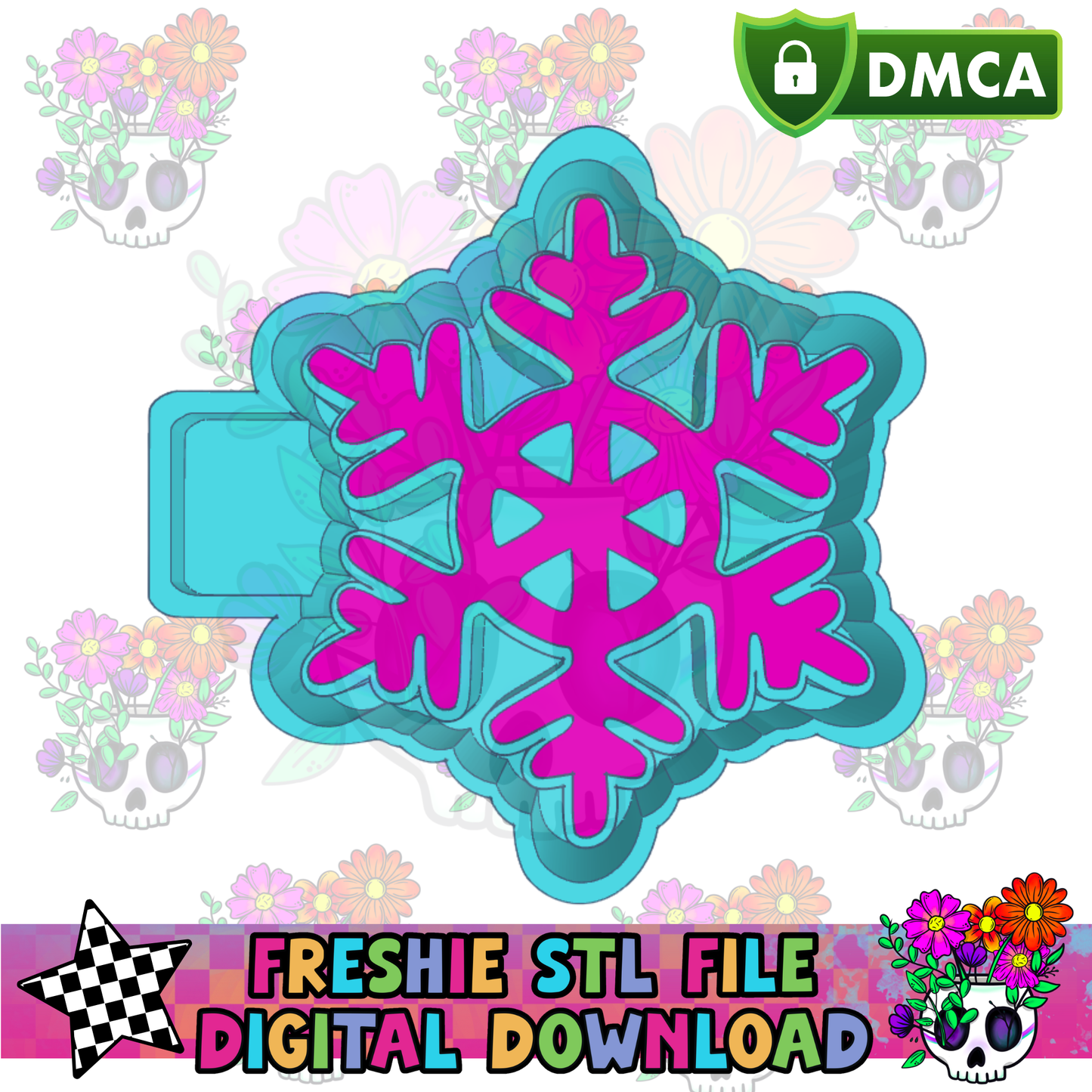 Snowflake Mold Maker STL File