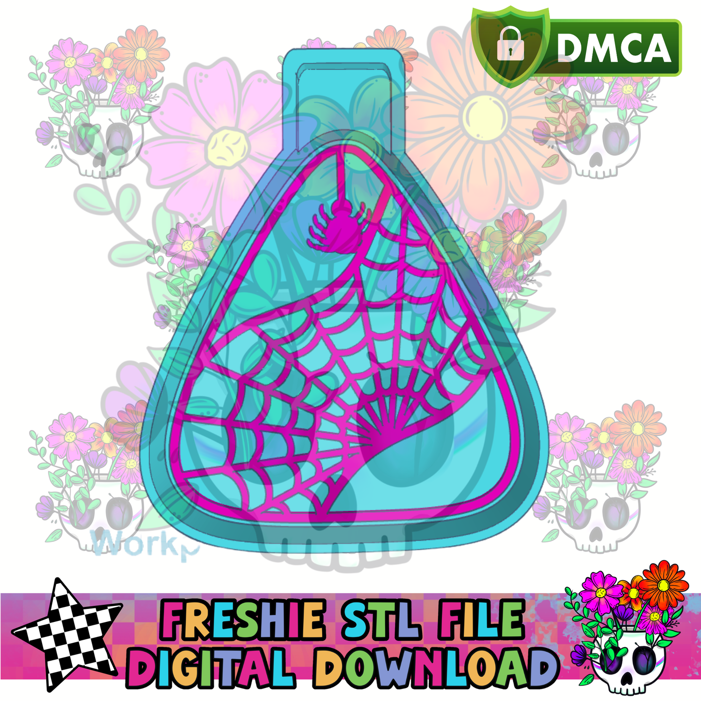 Spider Corn Mold Maker STL File