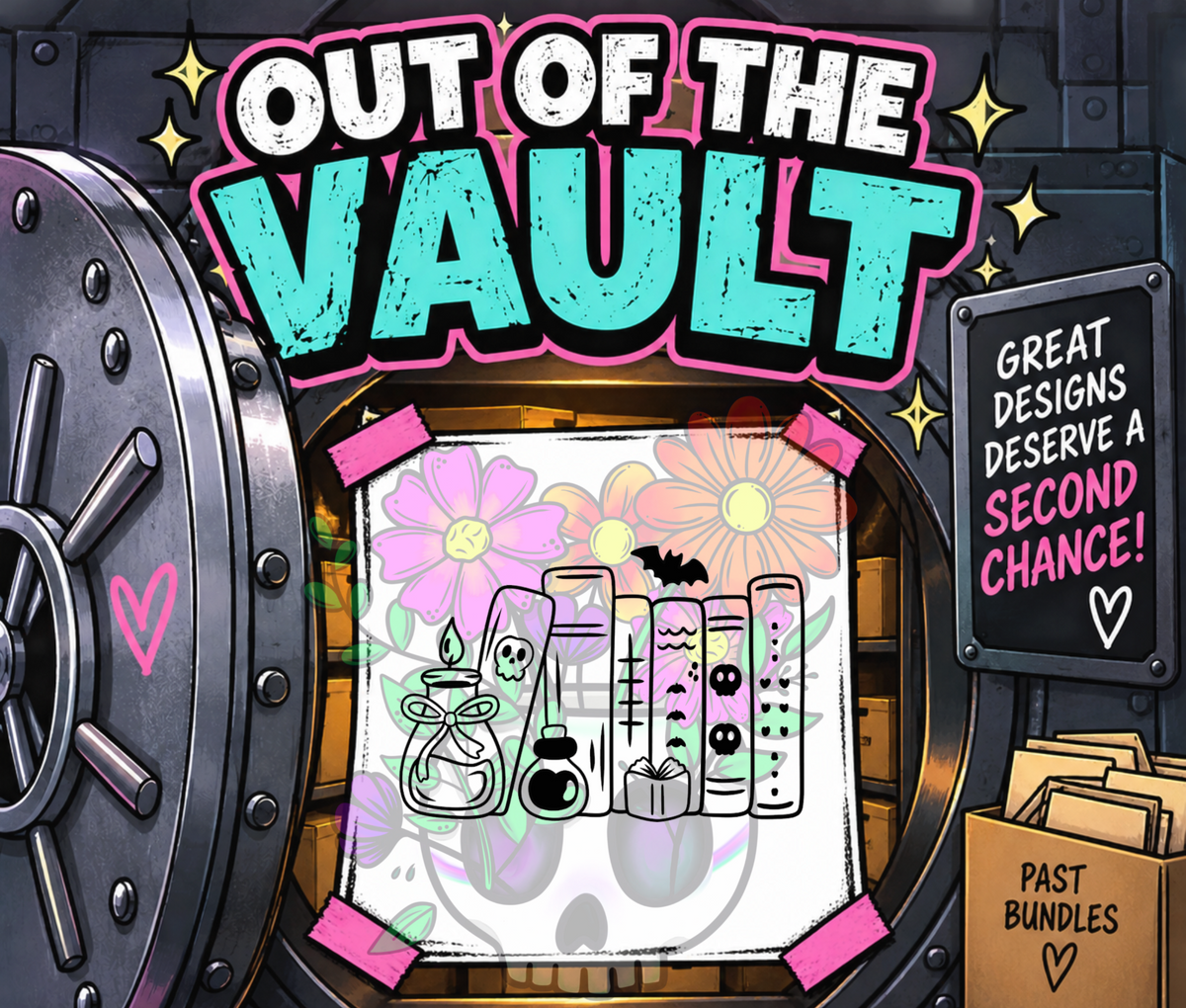 Out of the Vault - Romantic Books Spooky Bookstack