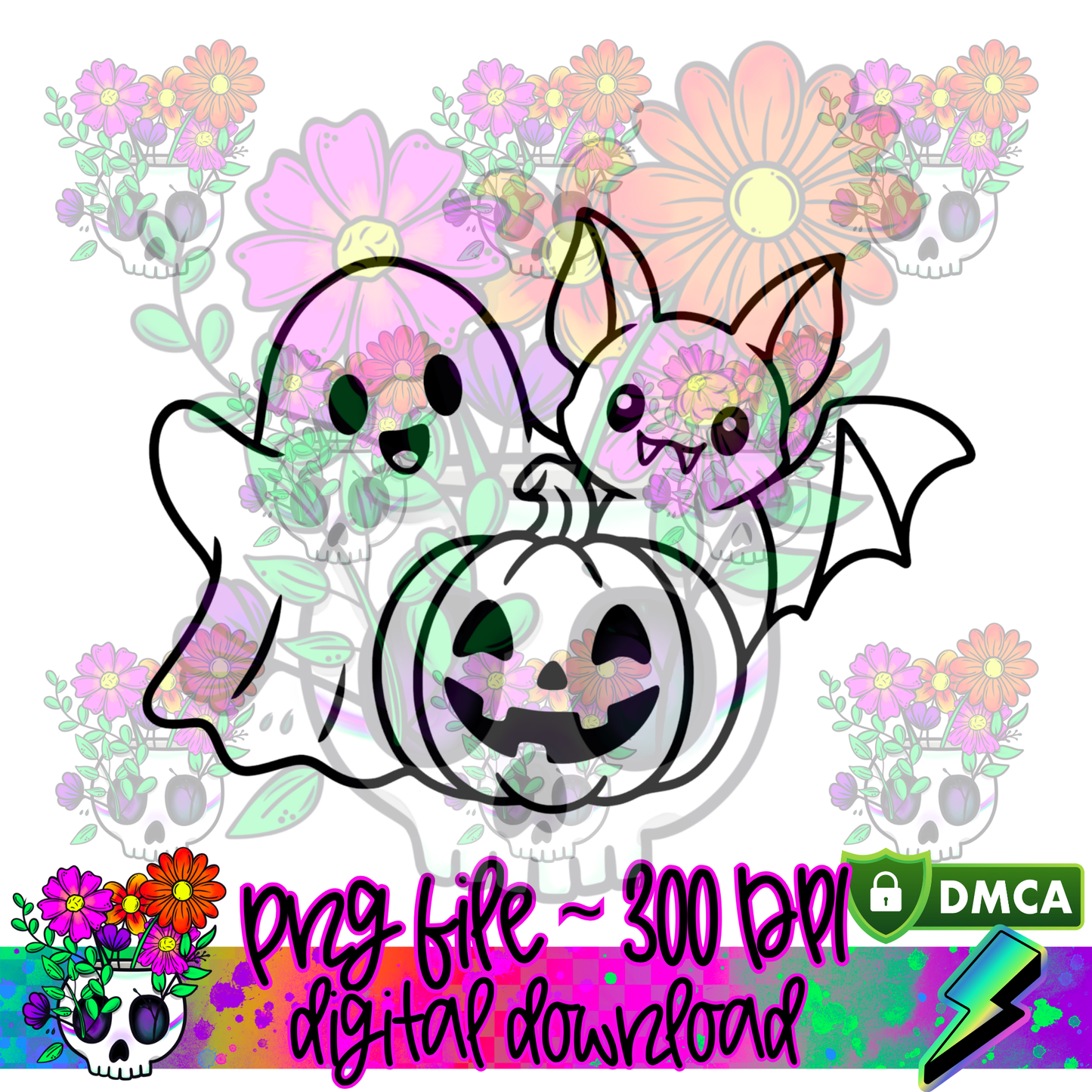 Spooky Friends - PNG