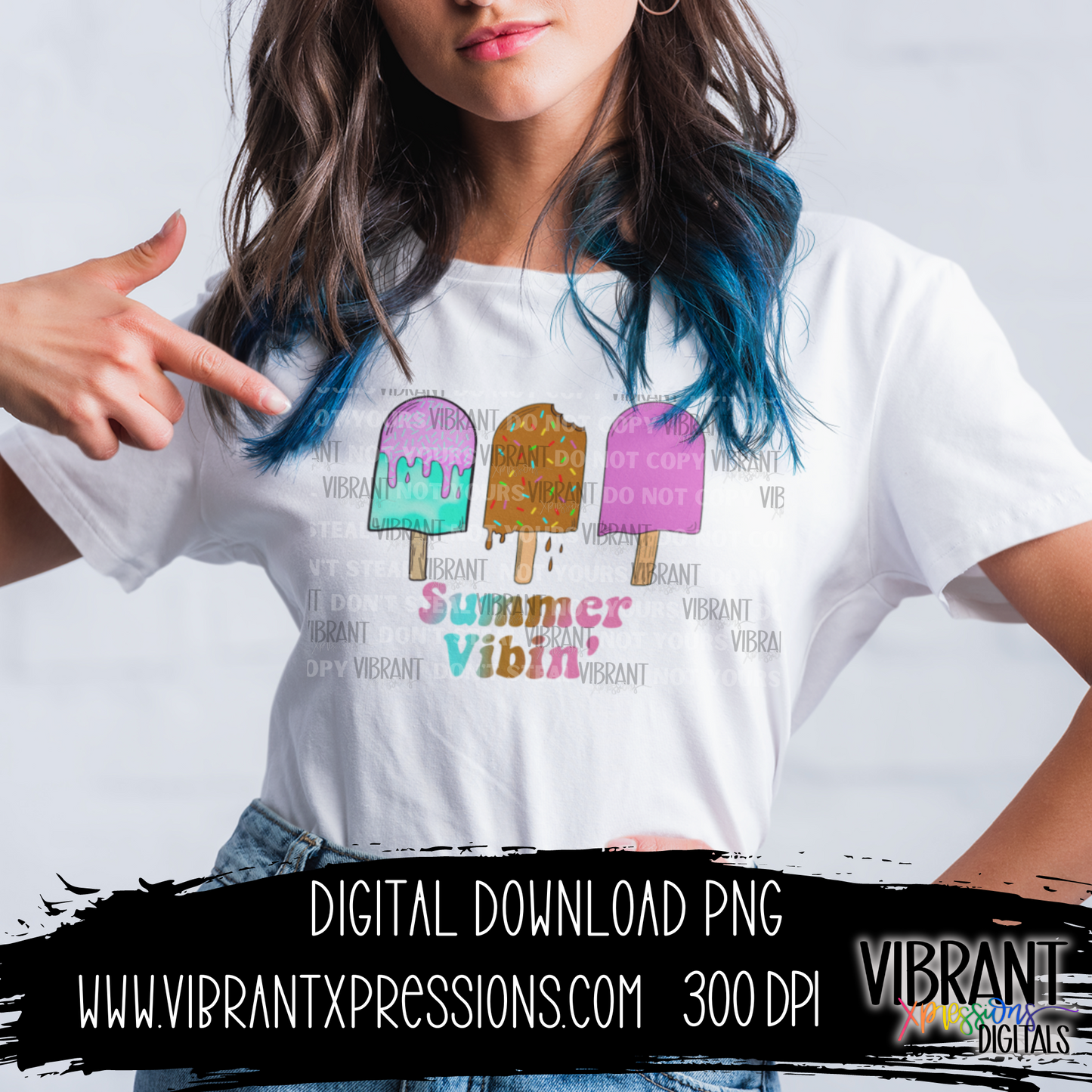 Summer Vibin Full Color