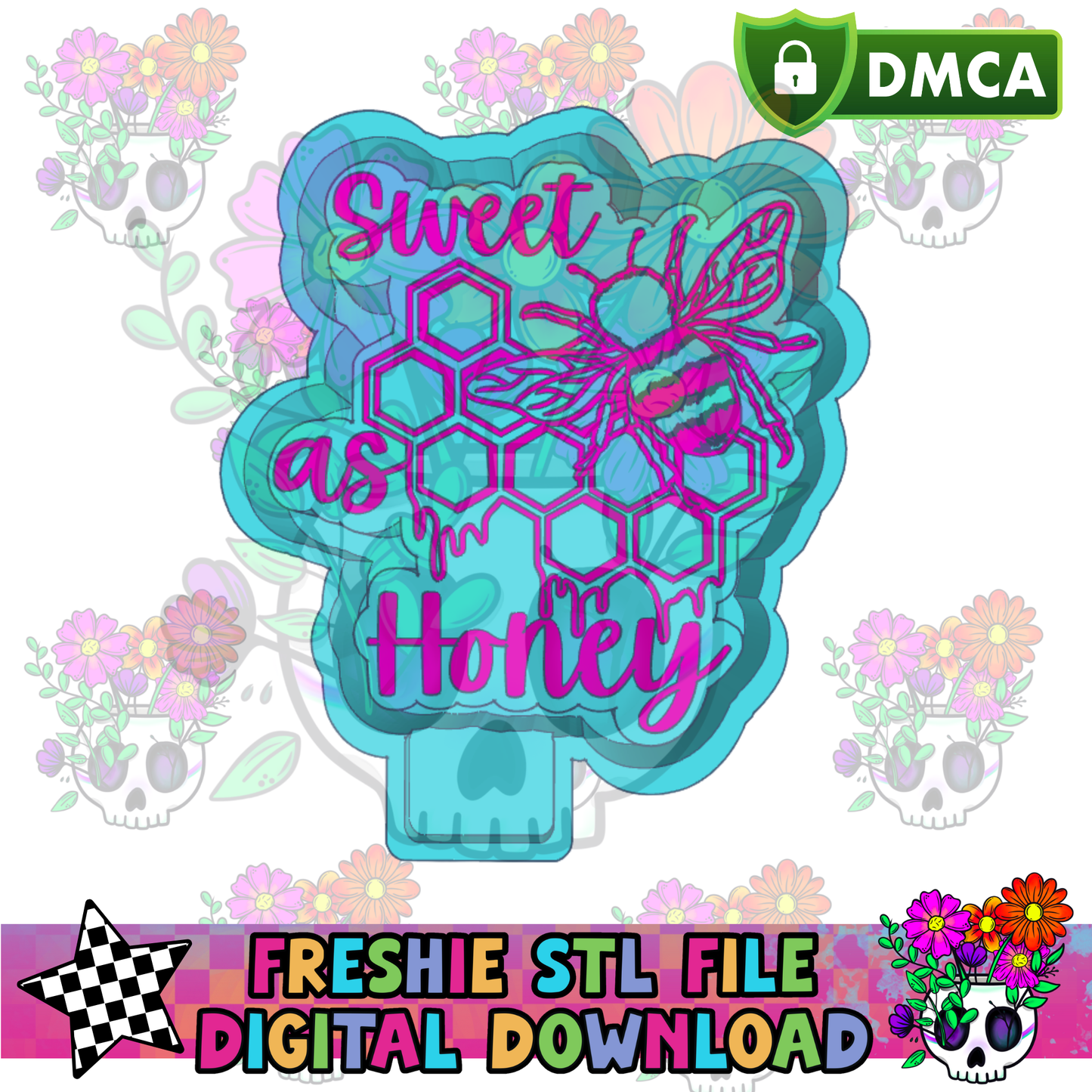 Sweet as Honey Mold Maker STL File