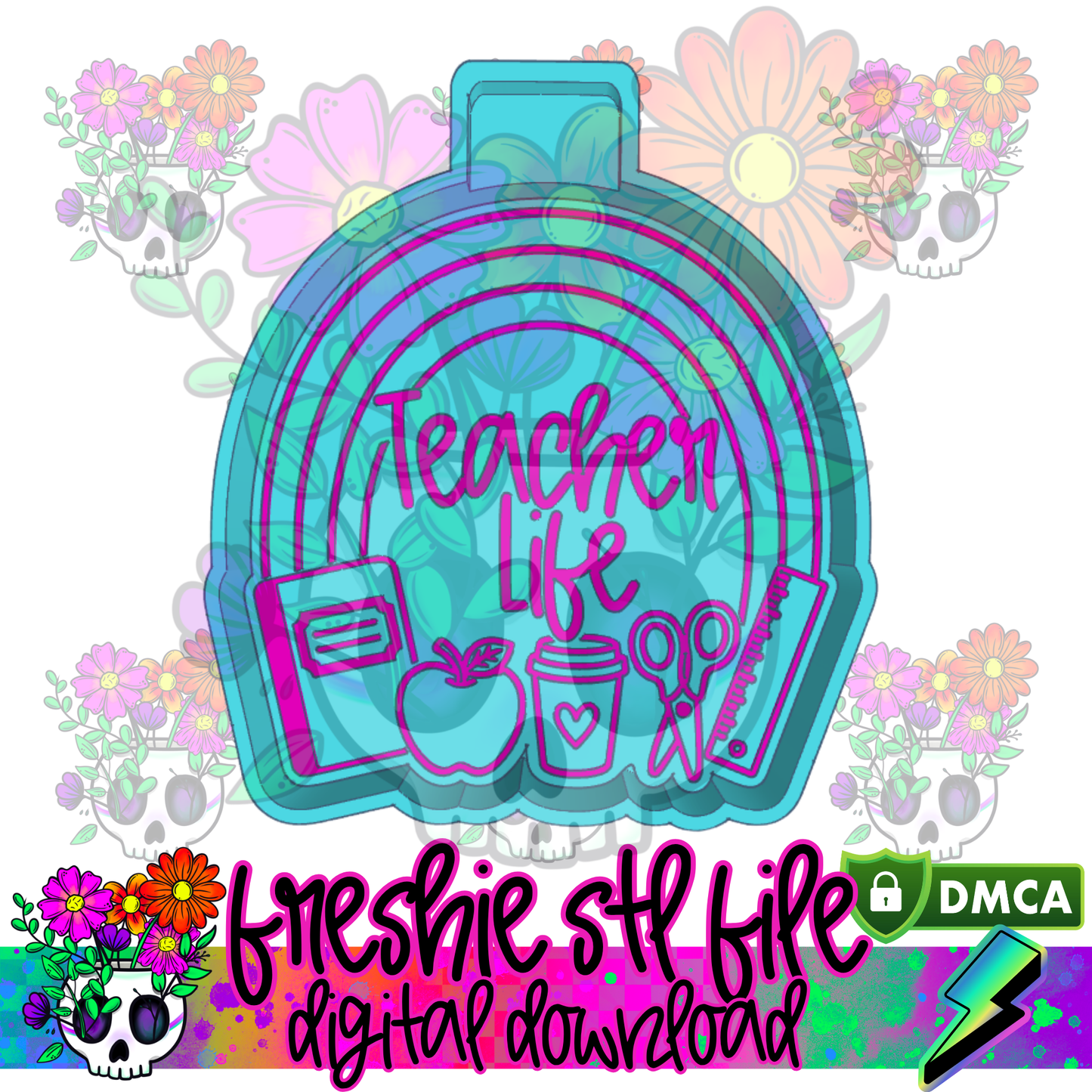 Teacher Life Rainbow Mold Maker STL File