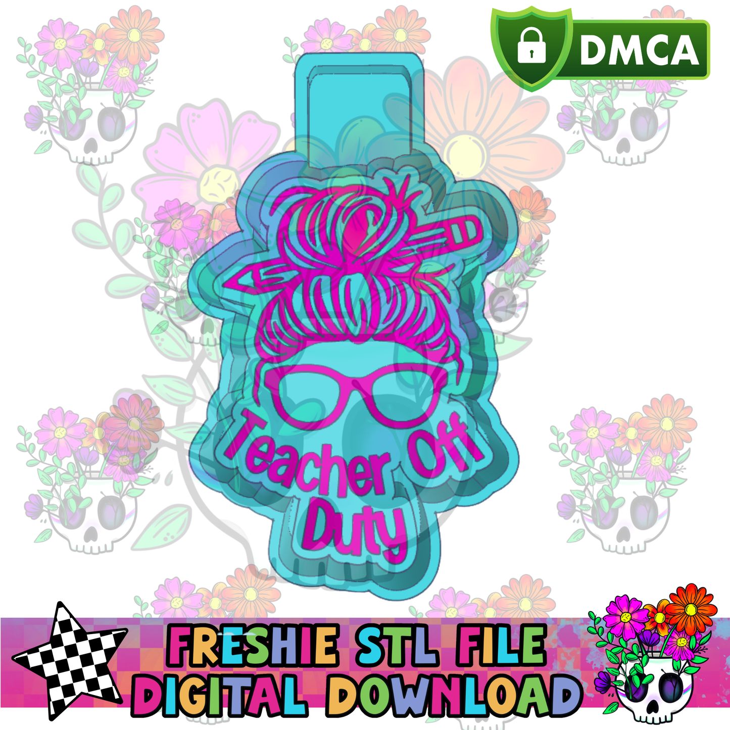 Teacher Off Duty Mold Maker STL File
