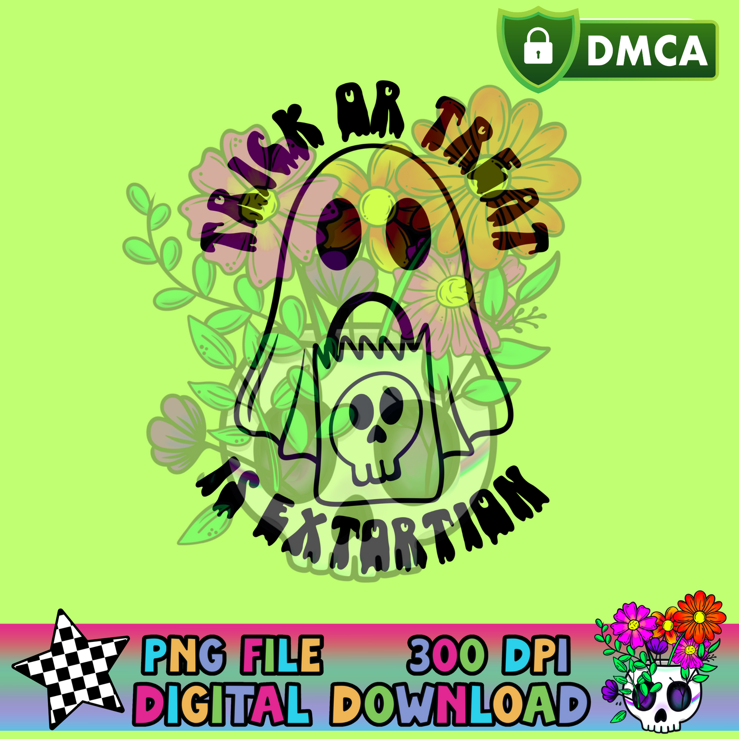 Trick or Treat is Extortion - PNG