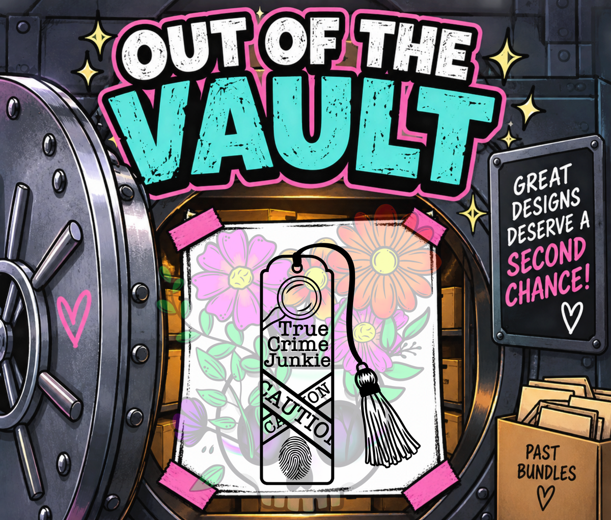 Out of the Vault - Bookmarks True Crime Junkie