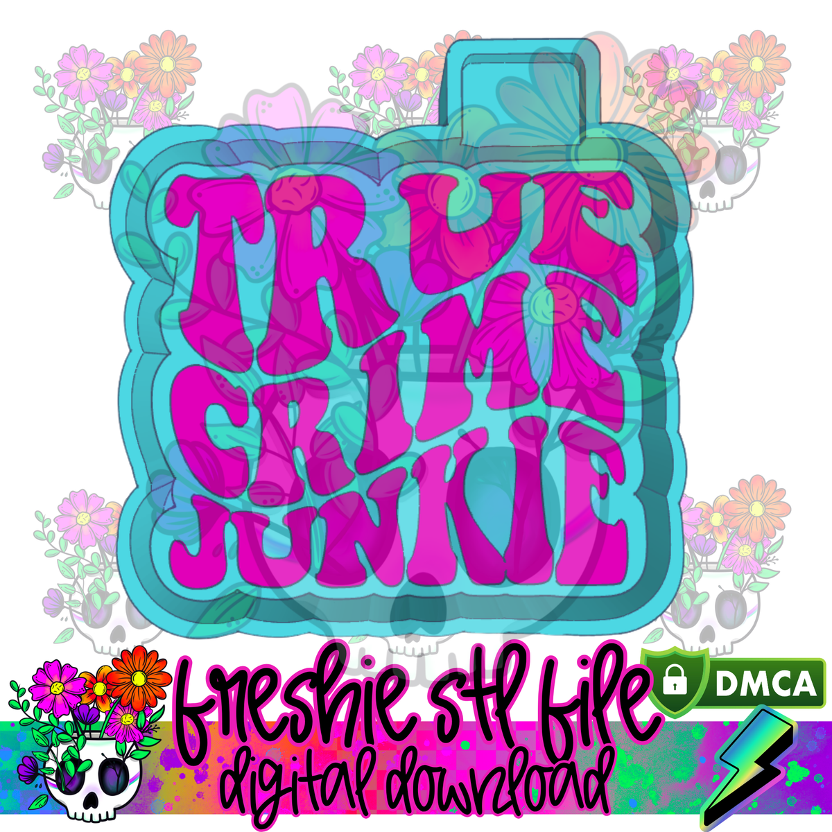 True Crime Junkie Housing Mold Maker STL File