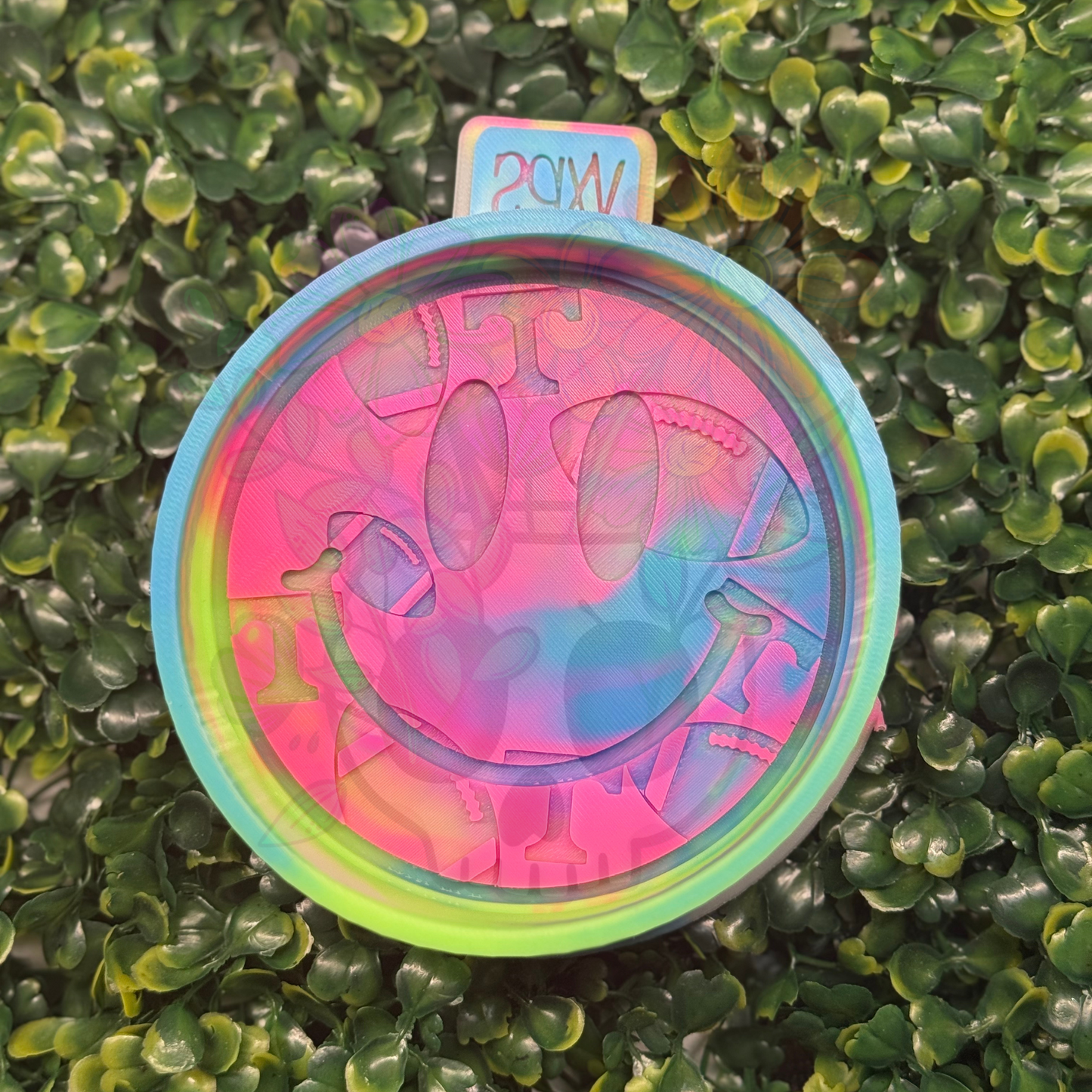 Capital T Happy Football - Freshie Mold