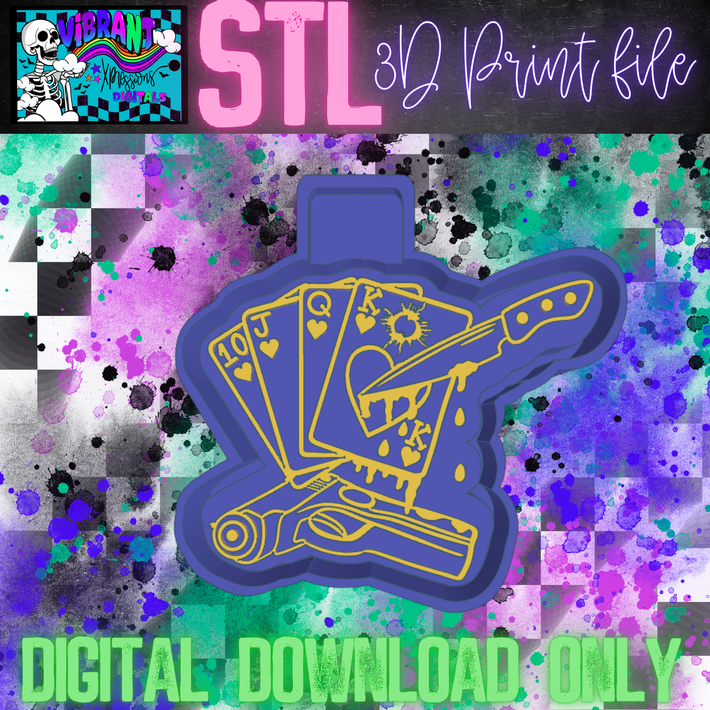 Unlucky Shot Mold Maker STL File