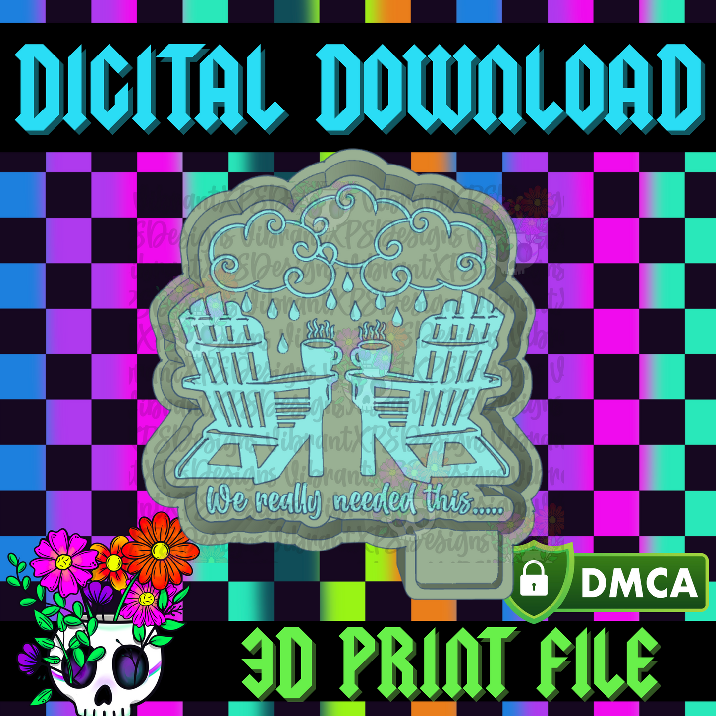 We Needed This Mold Maker STL File