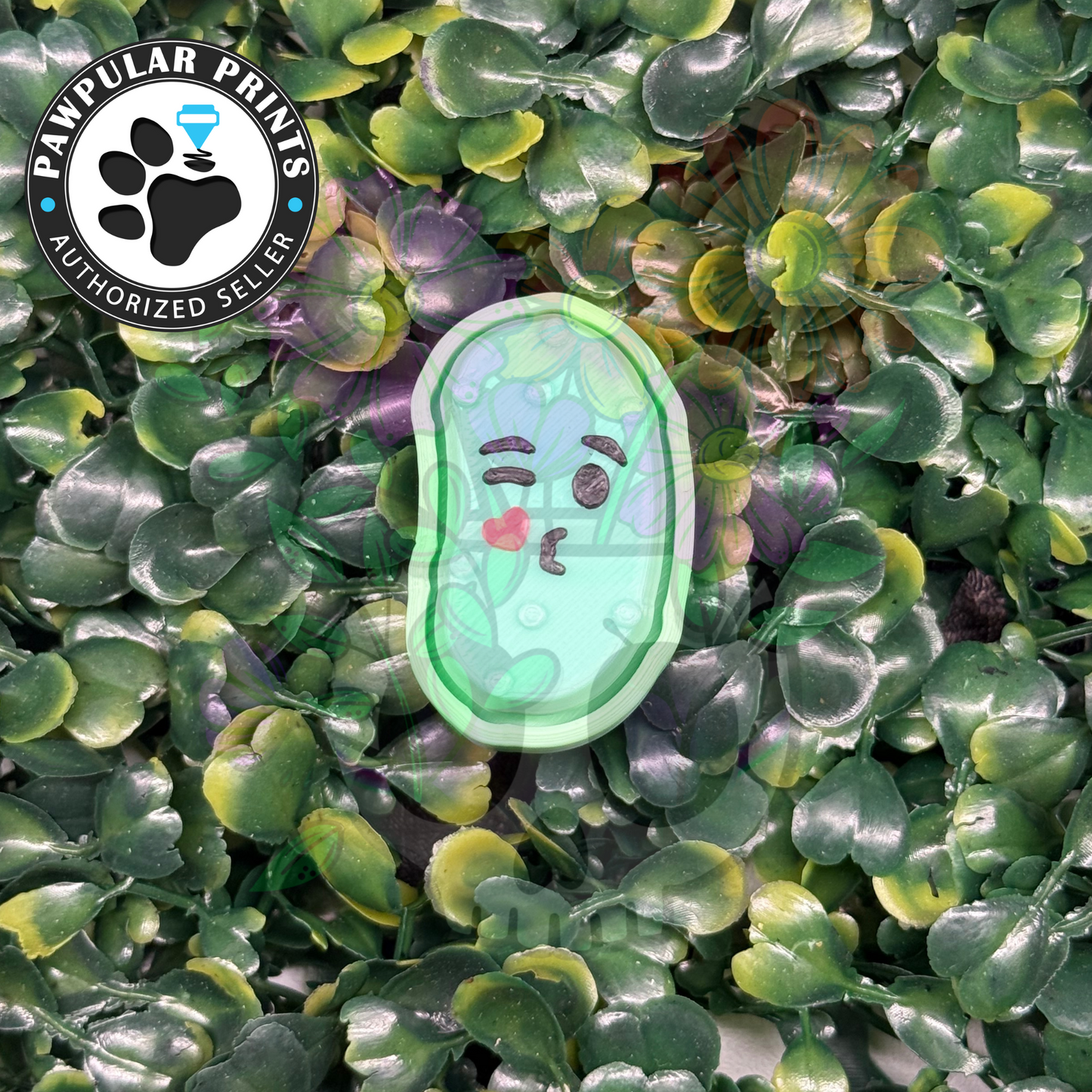 Winking Kiss Pickle Fidget Clicker