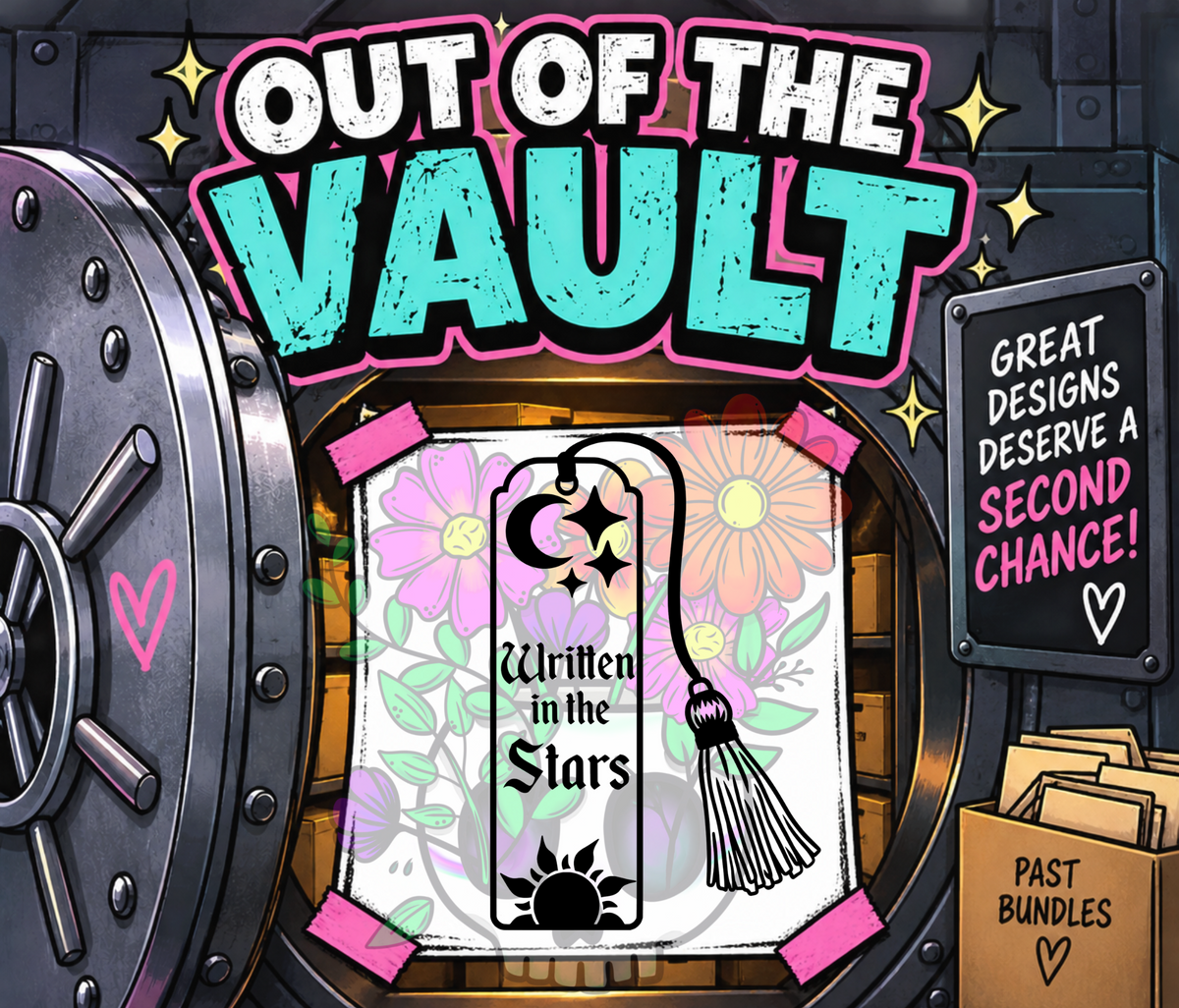 Out of the Vault - Bookmarks Written in the Stars
