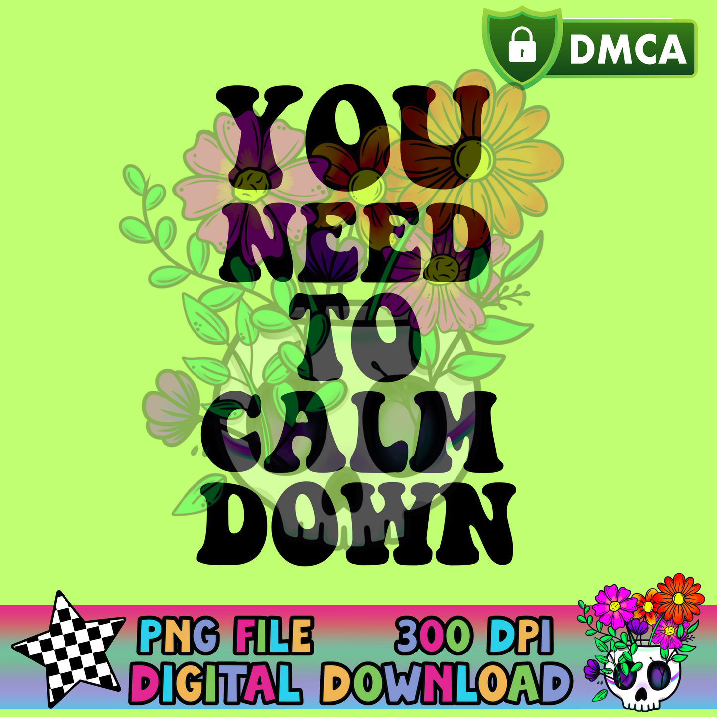 You Need to Calm Down - PNG