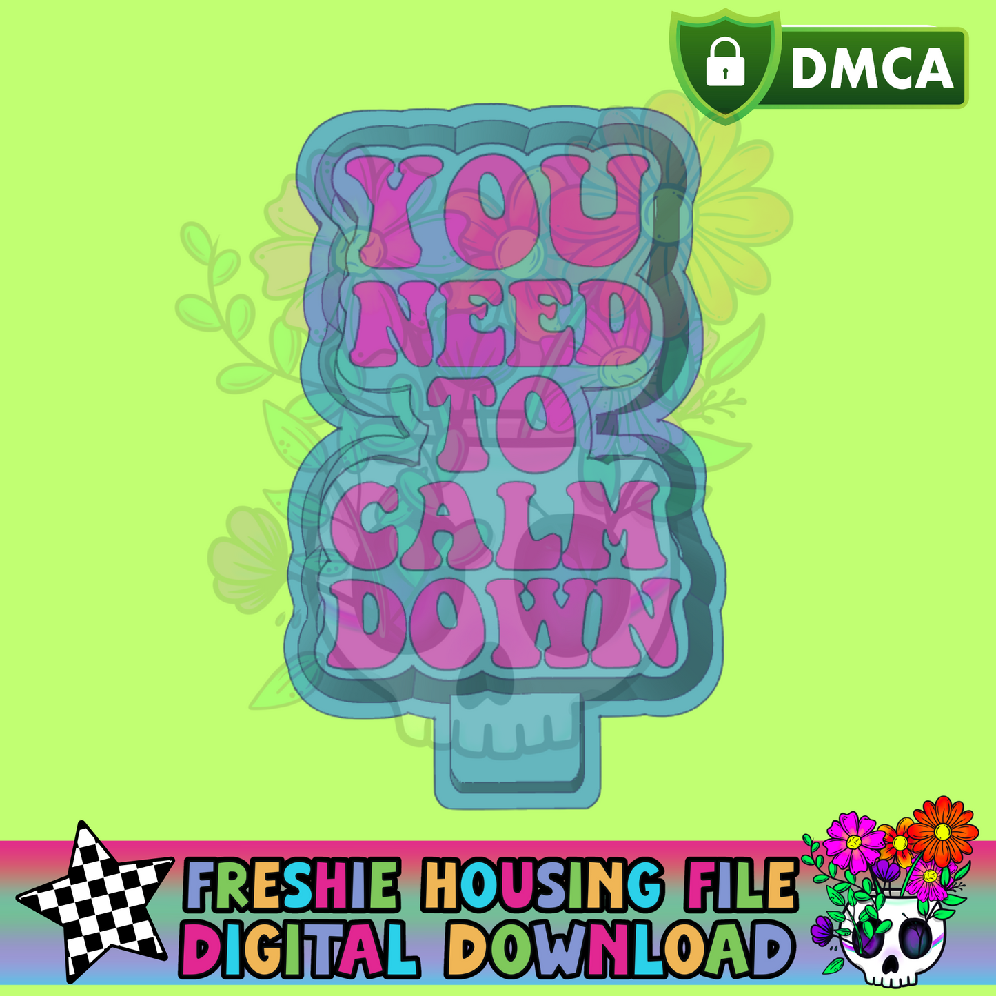 You Need to Calm Down Mold Maker STL File