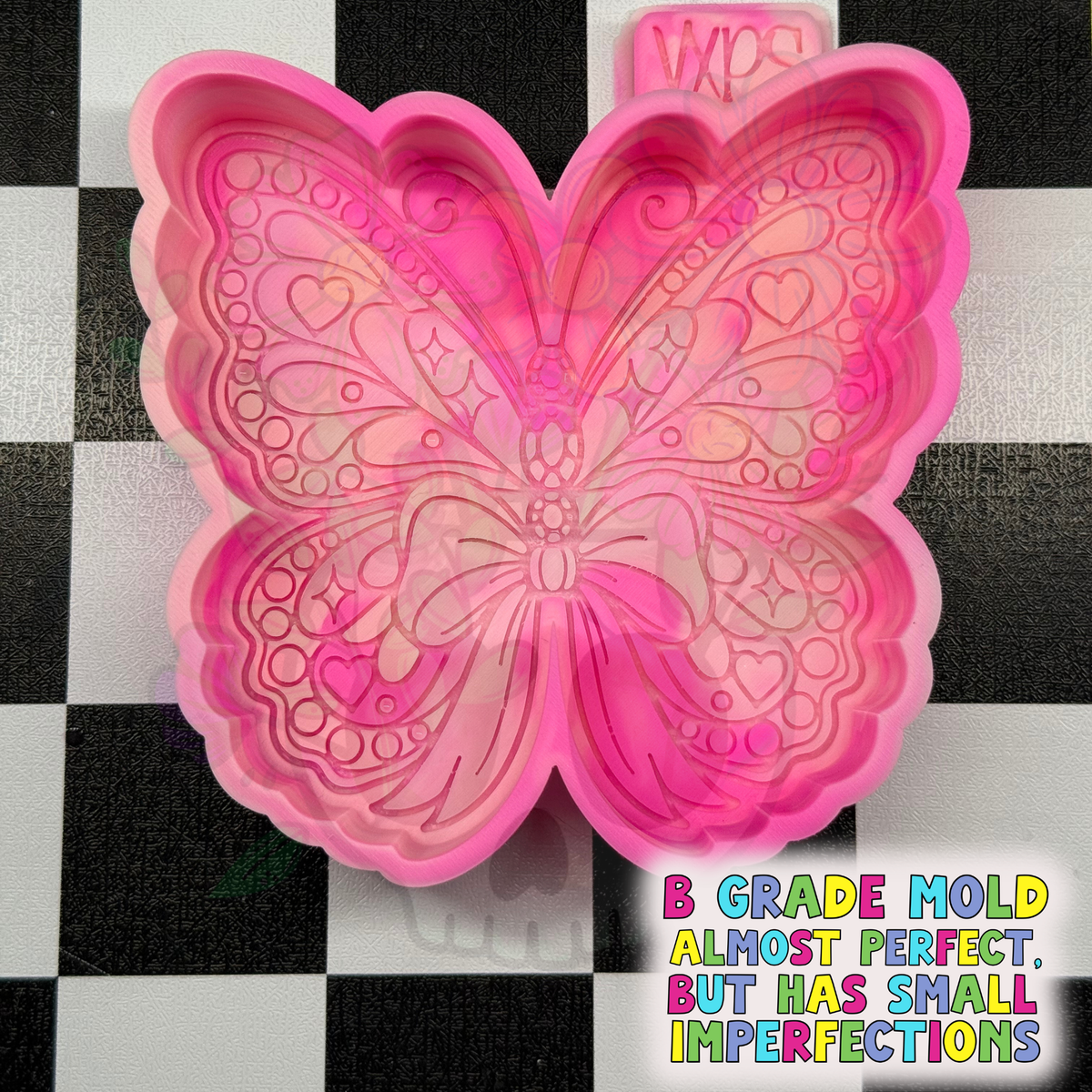 Rhinestone Butterfly - B Grade