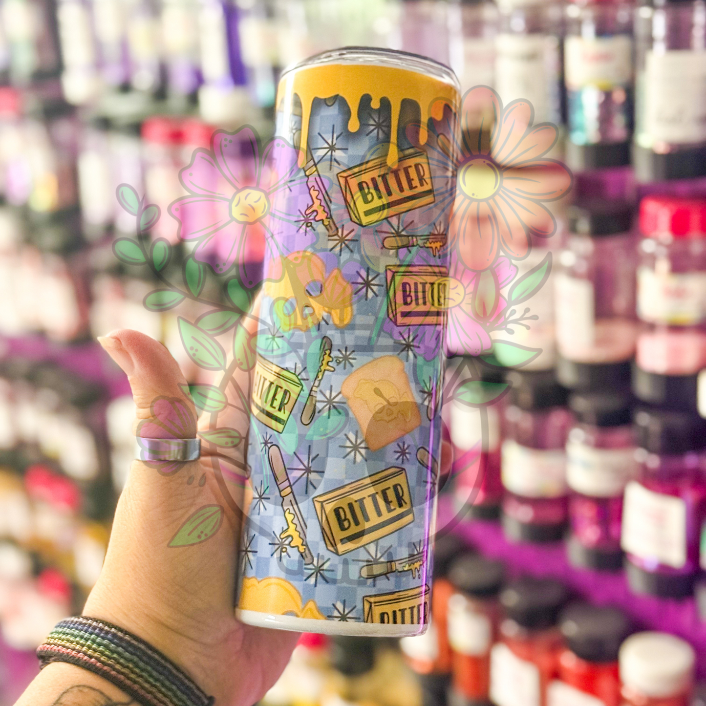 Bitter Butter 20 oz Skinny Tumbler