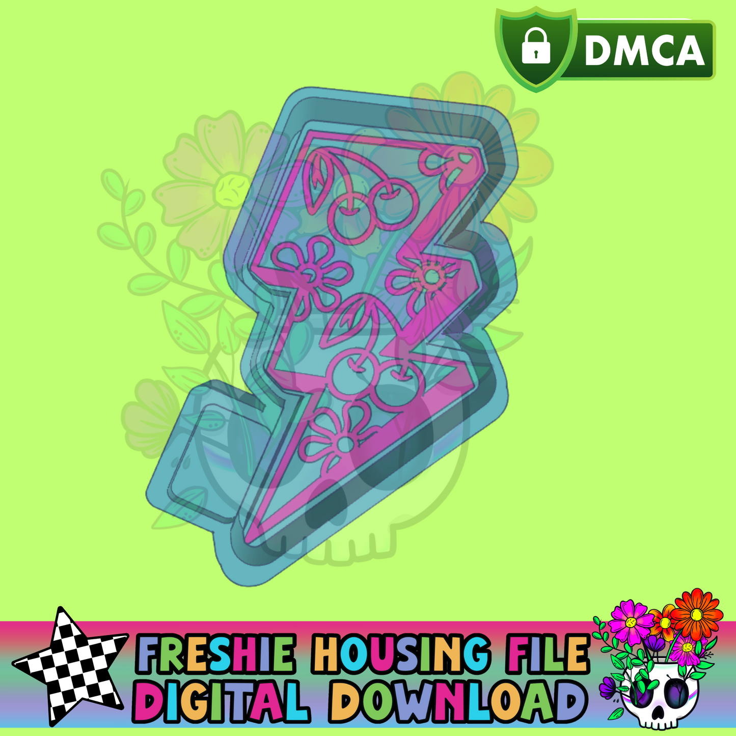 Cherry Bolt Mold Maker STL File