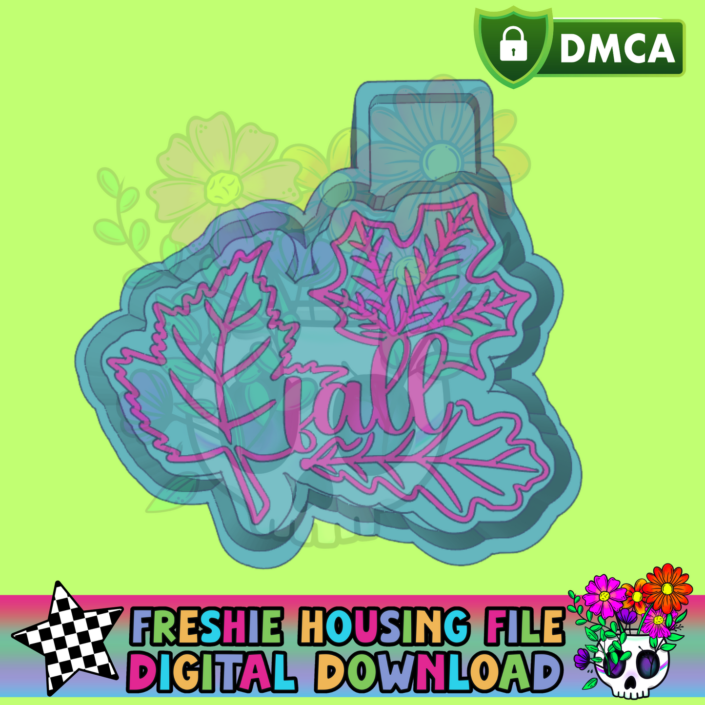 Fall Leaves Mold Maker STL File