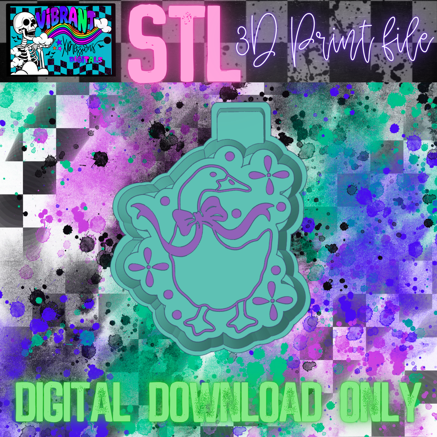 Vintage Goose STL File