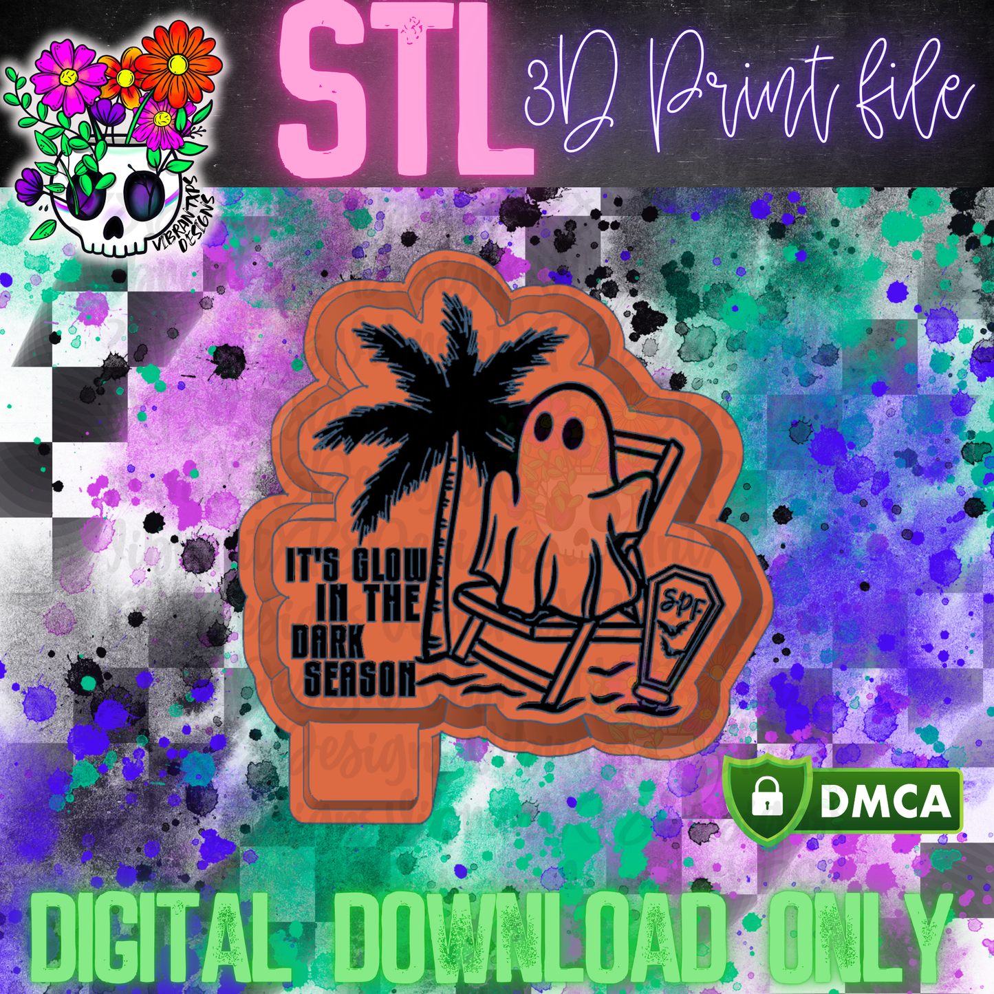 Glow In The Dark Season Mold Maker STL File