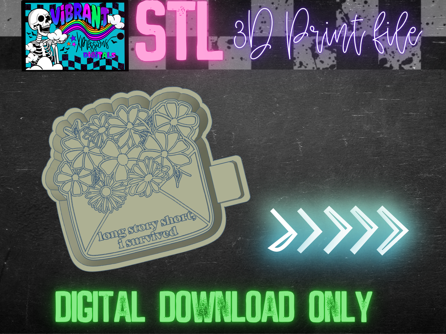 I Survived Mold Maker STL File