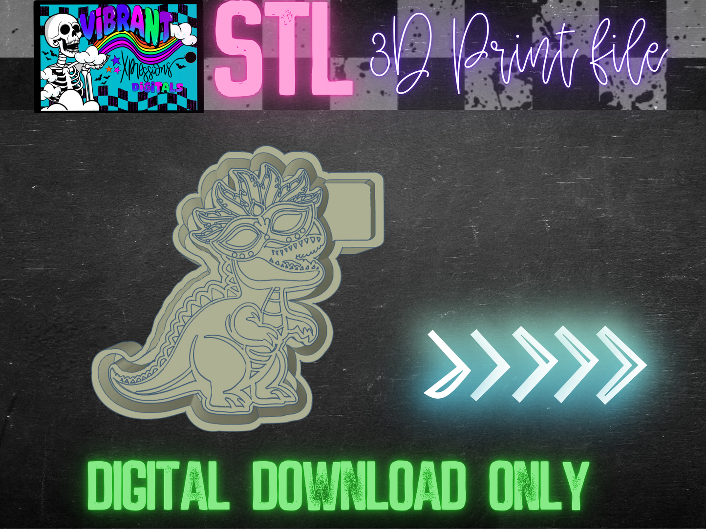 Mardi Roar Mold Maker STL File