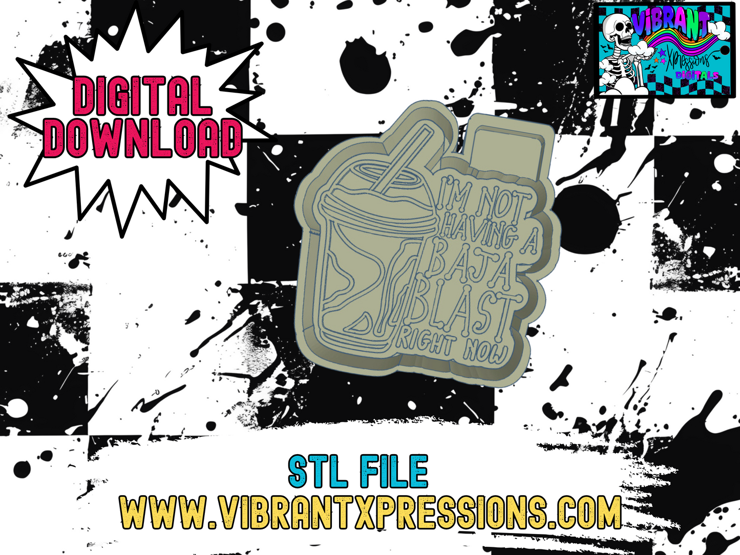 Not Having A Blast Mold Maker STL File