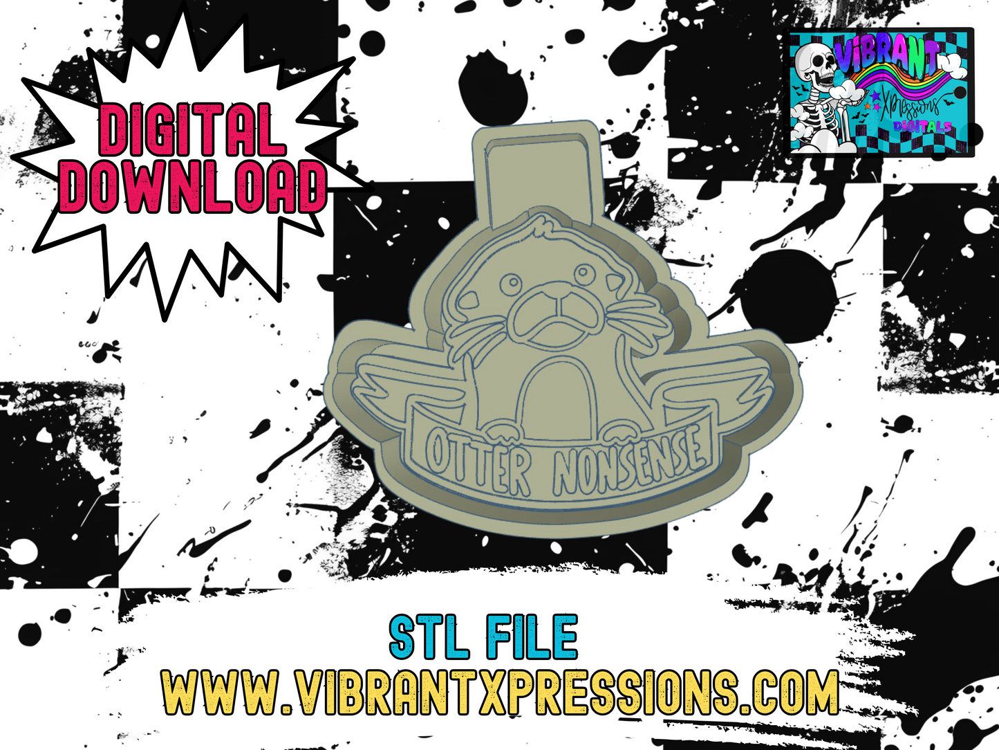 Otter Nonsense Housing Mold Maker STL File