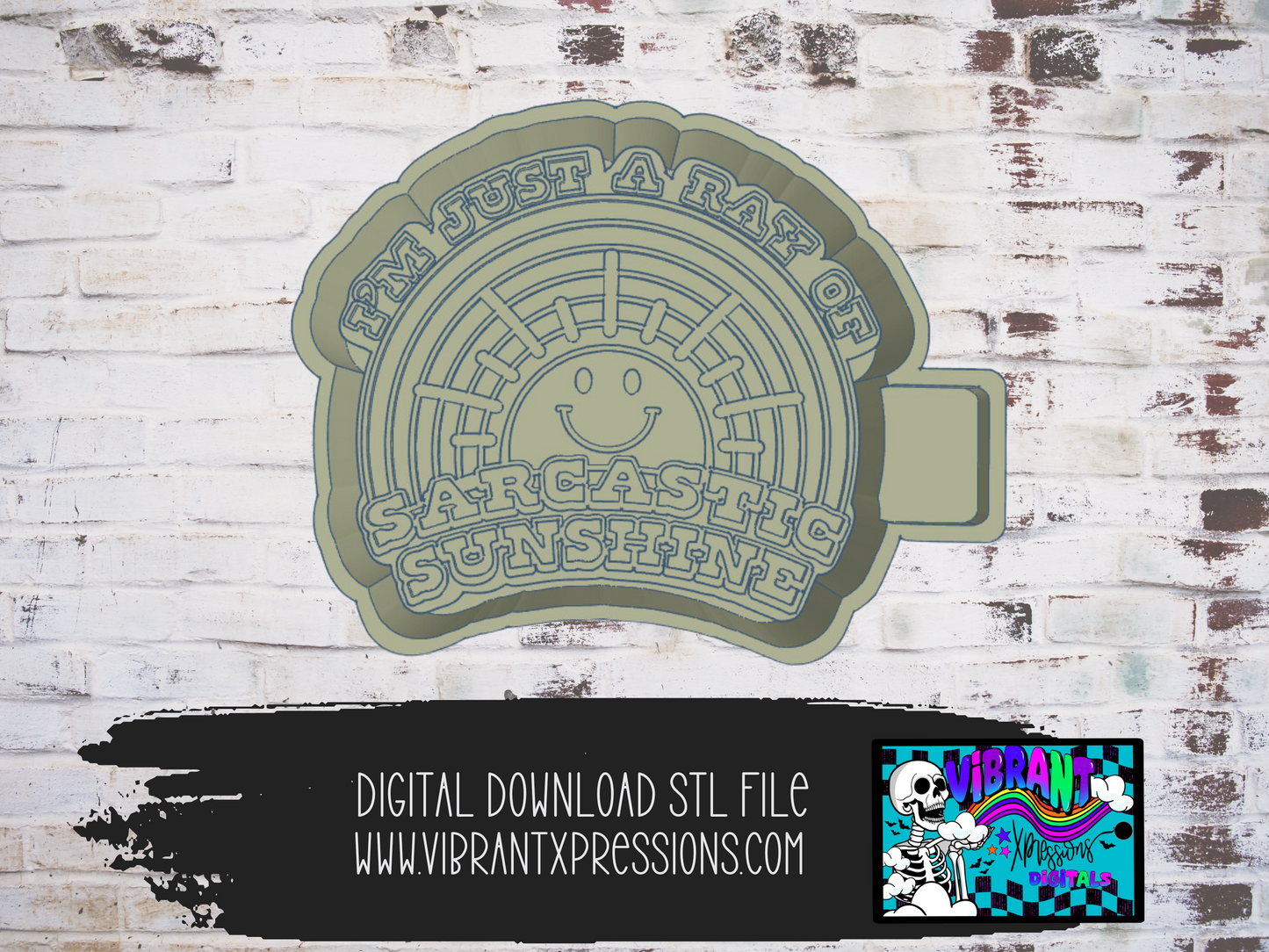 Sarcastic Sunshine Mold Maker STL File