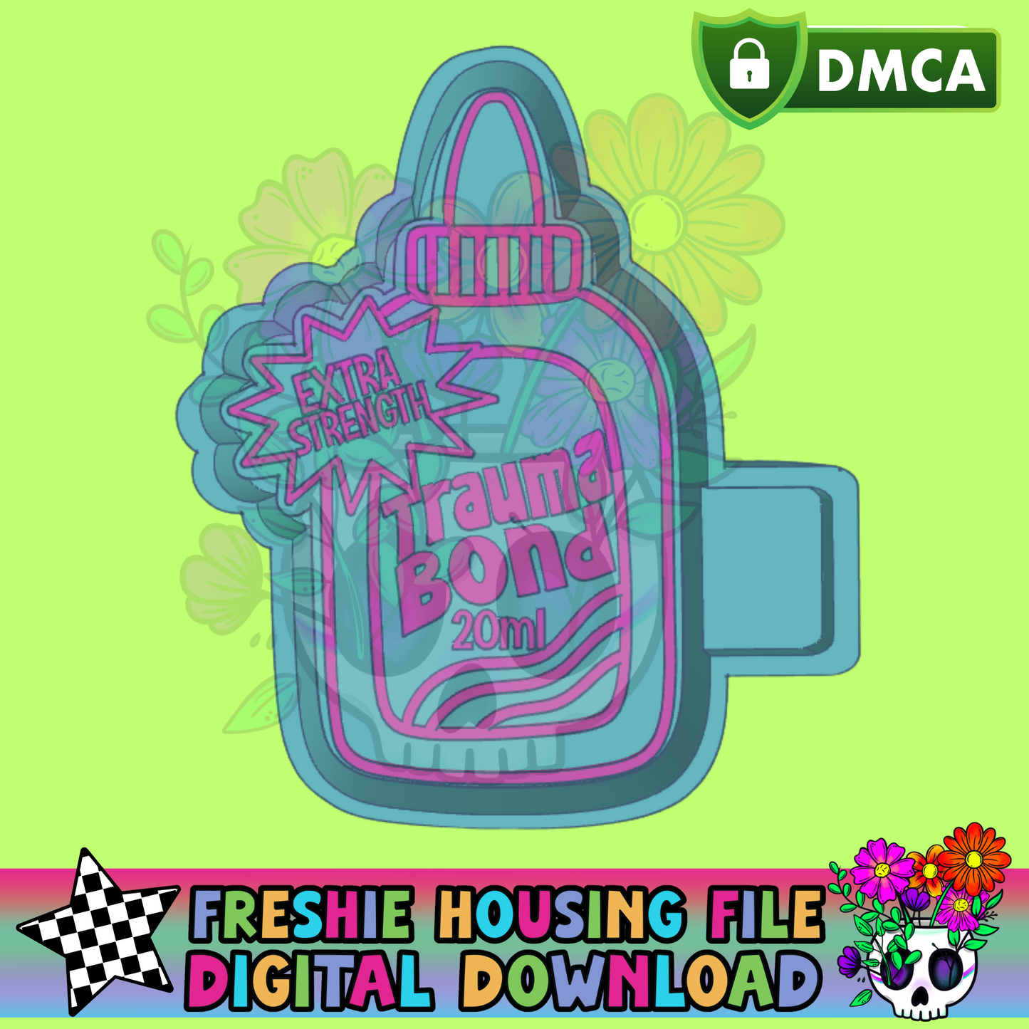 Extra Strength Trauma Bond Mold Maker STL File