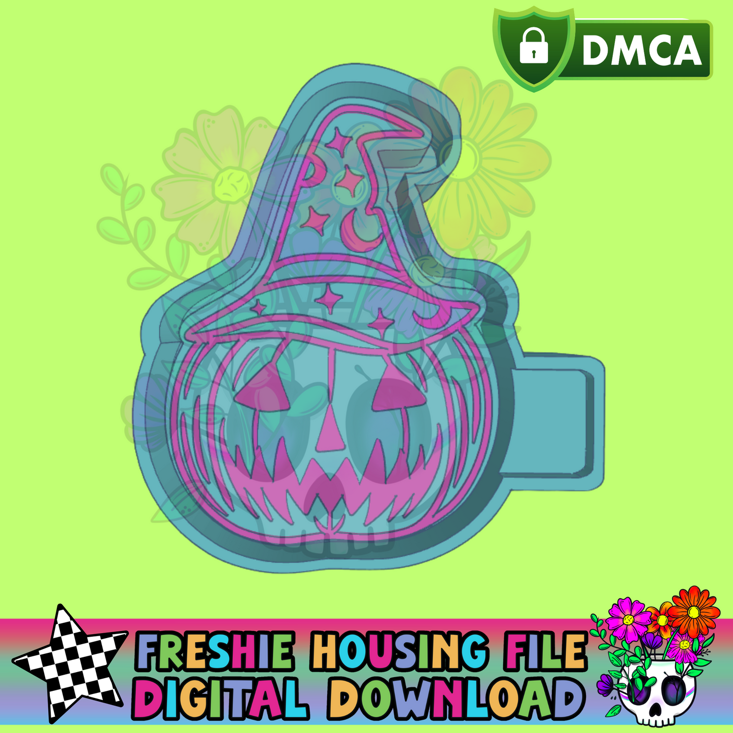 Pumpkin Magic Mold Maker STL File