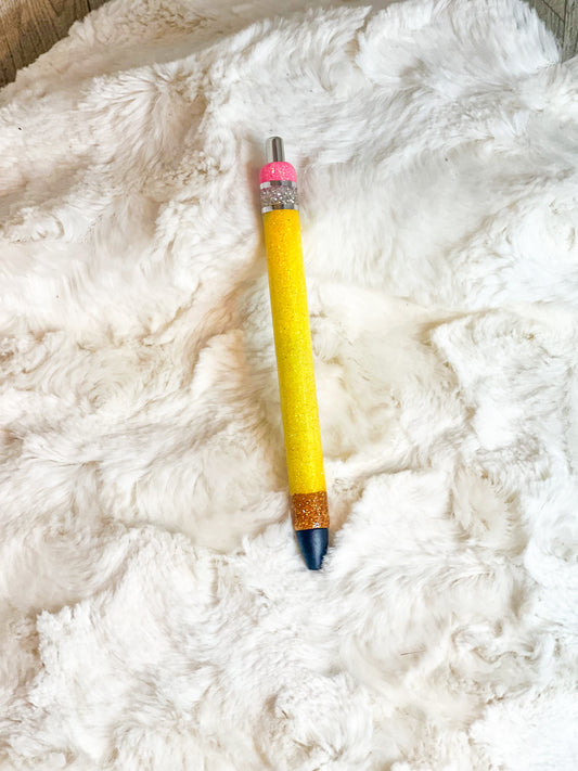 Pencil Glitter Pen