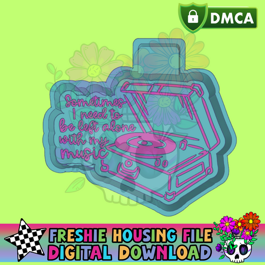 Alone with my Music Mold Maker STL File