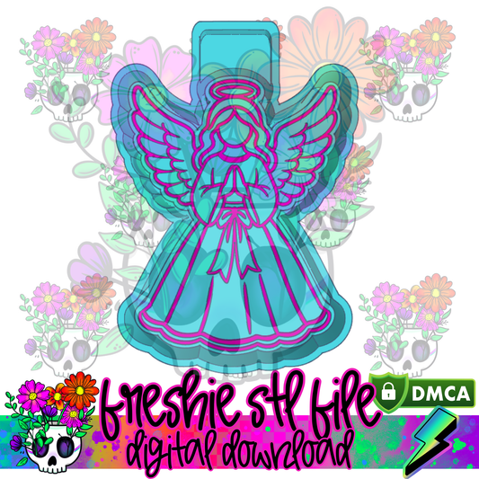 Angel Tree Topper Mold Maker STL File