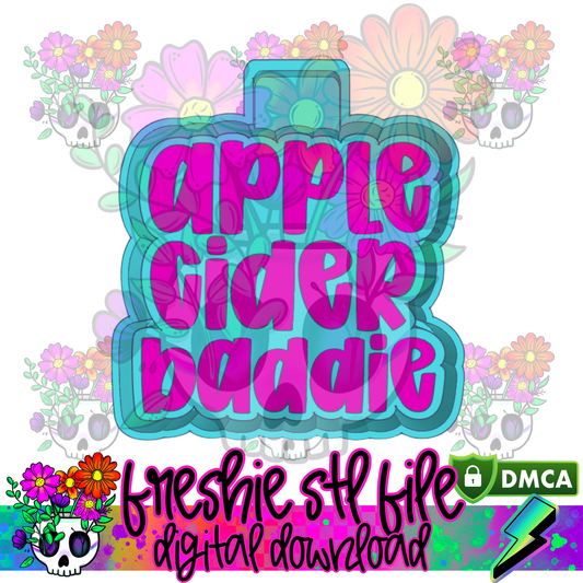 Apple Cider Baddie Mold Maker STL File