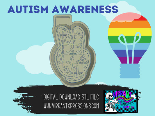 Puzzle Piece Sign Mold Maker STL Files