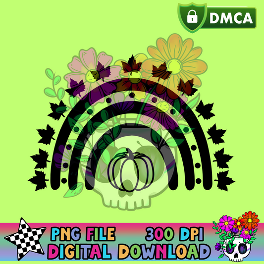 Autumn Rainbow - PNG