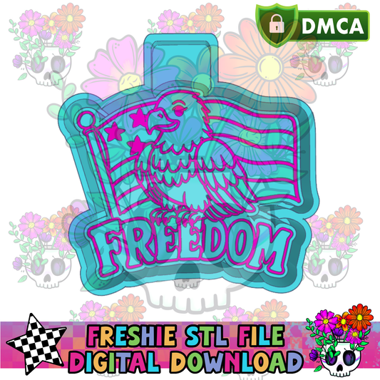 Bald Eagle Freedom Mold Maker STL File