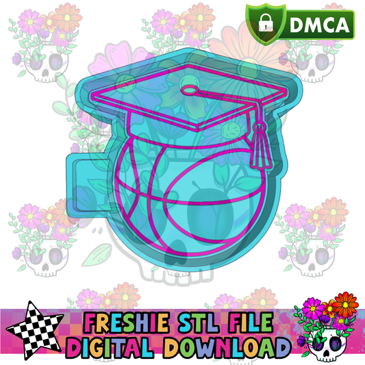 Basketball Grad Mold Maker STL File