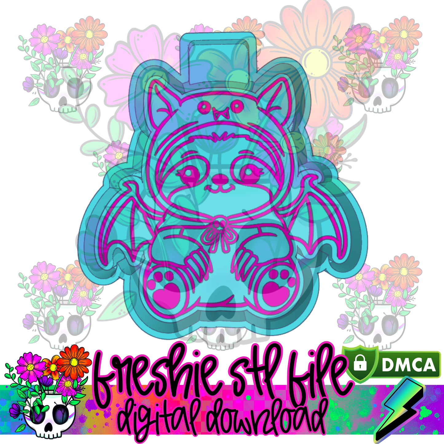 Bat Sloth Mold Maker STL File